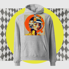 Techno Geisha Hoodie - Unisex oversized hoodie